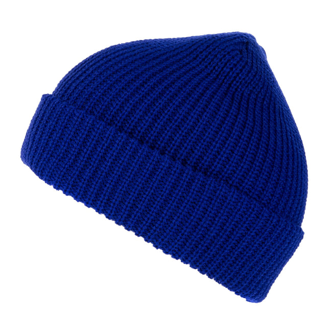 Classic Royal - Side - Regatta Unisex Fully Ribbed Winter Watch Cap - Hat