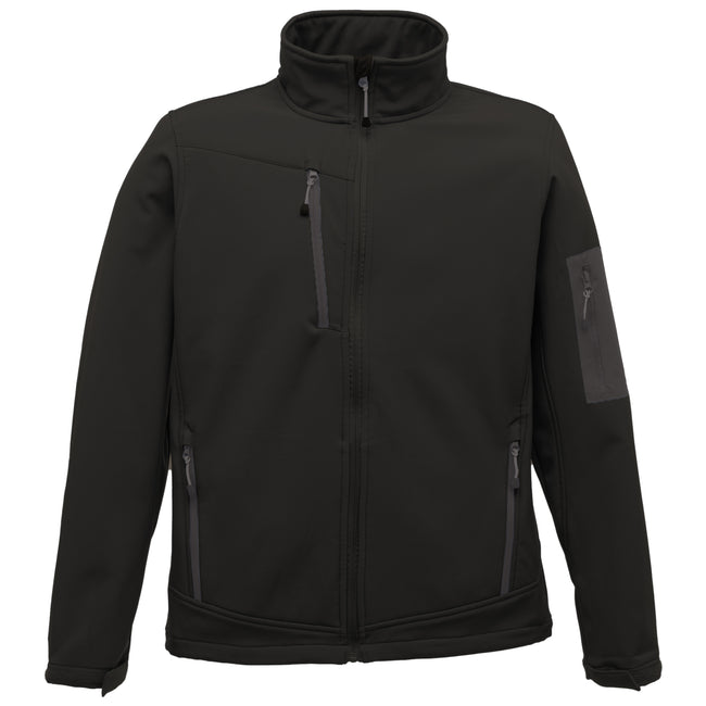 Black-Seal Gray - Front - Regatta Standout Mens Arcola 3 Layer Waterproof And Breathable Softshell Jacket