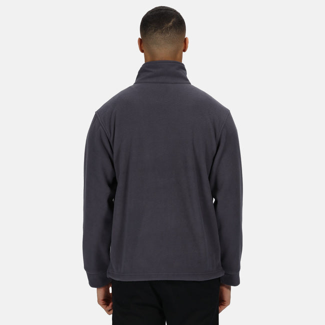 Seal Gray - Side - Regatta Mens Thor 350 Full Zip Fleece Jacket