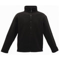 Black - Front - Regatta Mens Thor 350 Full Zip Fleece Jacket