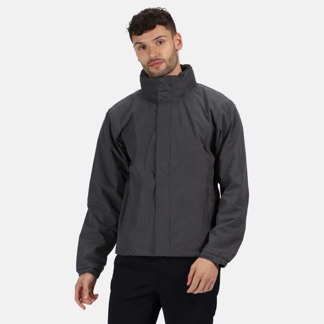 Seal Gray - Side - Regatta Mens Pace II Lightweight Waterproof Jacket