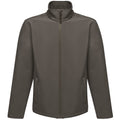 Seal Gray - Front - Regatta Reid Mens Softshell Wind Resistant Water Repellent Jacket