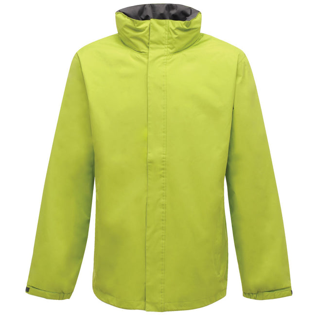 Key Lime-Seal Grey - Front - Regatta Mens Standout Ardmore Jacket (Waterproof & Windproof)