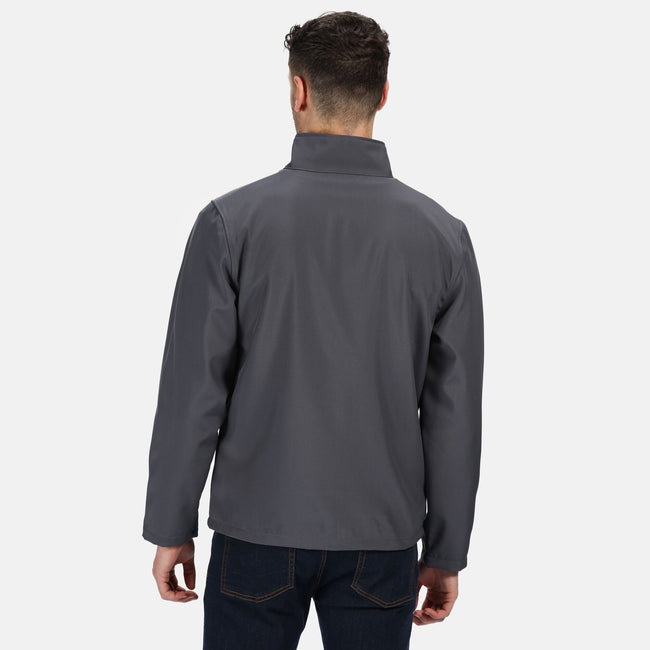 Seal Gray - Side - Regatta Classic Mens Water Repellent Softshell Jacket