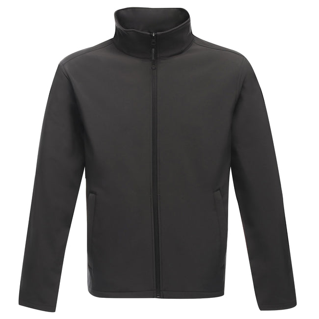 Seal Gray - Front - Regatta Classic Mens Water Repellent Softshell Jacket