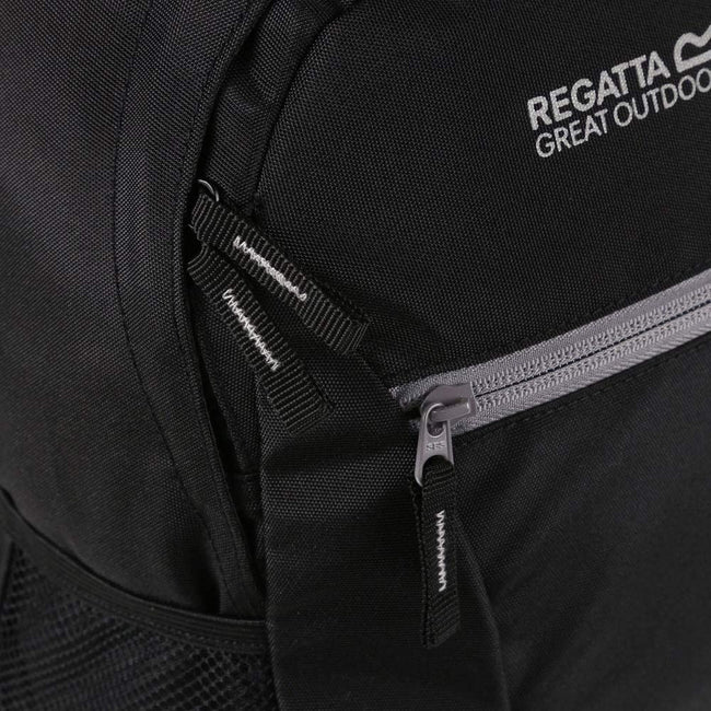 Black-Rock Grey - Lifestyle - Regatta Jaxon III Backpack (10 Liters)