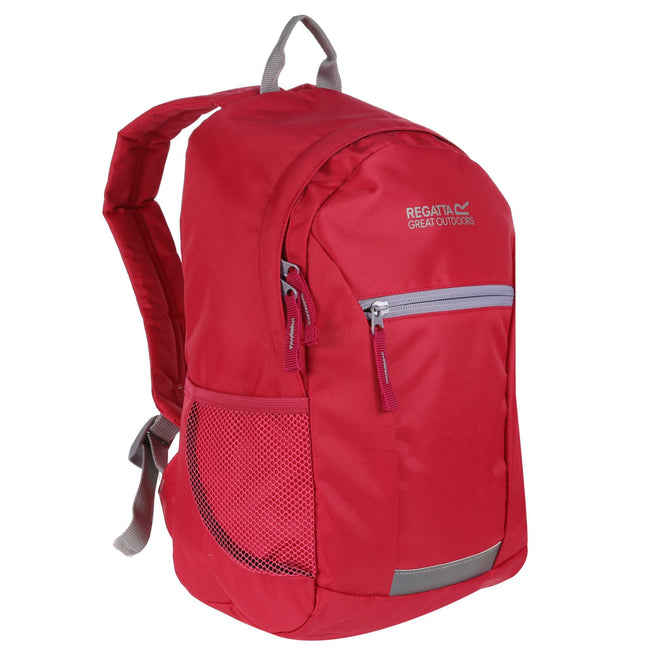 Duchess Pink-Dapple Grey - Back - Regatta Jaxon III Backpack (10 Liters)