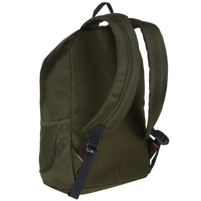 Cypress Green-Diva Pink - Back - Regatta Jaxon III Backpack (10 Liters)