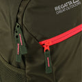 Cypress Green-Diva Pink - Lifestyle - Regatta Jaxon III Backpack (10 Liters)
