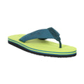 Bright Kiwi-Pacific Green - Front - Regatta Mens Rico Flip Flops