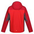 Chinese Red-Dark Red - Back - Regatta Mens Birchdale Waterproof Hooded Jacket