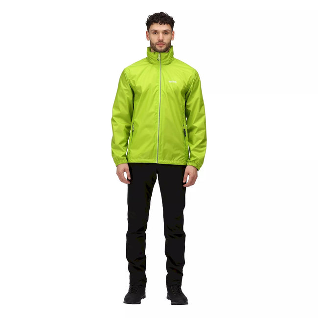 Bright Kiwi - Pack Shot - Regatta Mens Lyle IV Waterproof Hooded Jacket