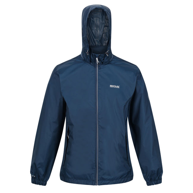 Moonlight Denim - Front - Regatta Mens Lyle IV Waterproof Hooded Jacket