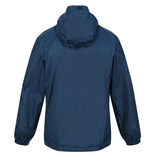 Moonlight Denim - Back - Regatta Mens Lyle IV Waterproof Hooded Jacket
