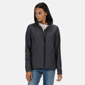 Seal Gray - Back - Regatta Womens-Ladies Ablaze Printable Softshell Jacket