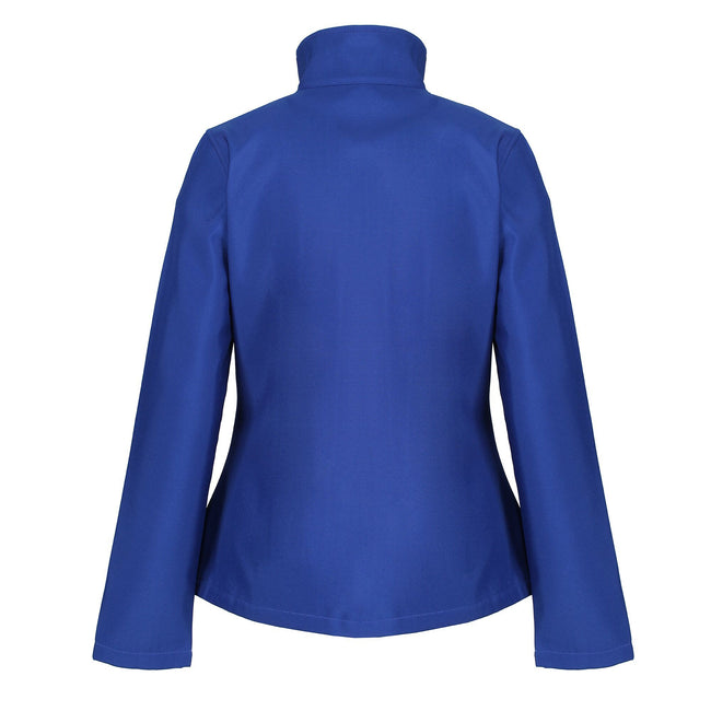 Royal Blue-Black - Lifestyle - Regatta Womens-Ladies Ablaze Printable Softshell Jacket