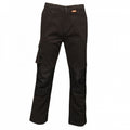 Traffic Black - Front - Regatta Mens Scandal Stretch Work Trousers - Regular