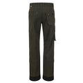 Brown Gray - Side - Regatta Mens Scandal Stretch Work Trousers - Regular