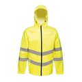 Yellow - Front - Regatta Unisex Hi Vis Pro Packaway Reflective Jacket