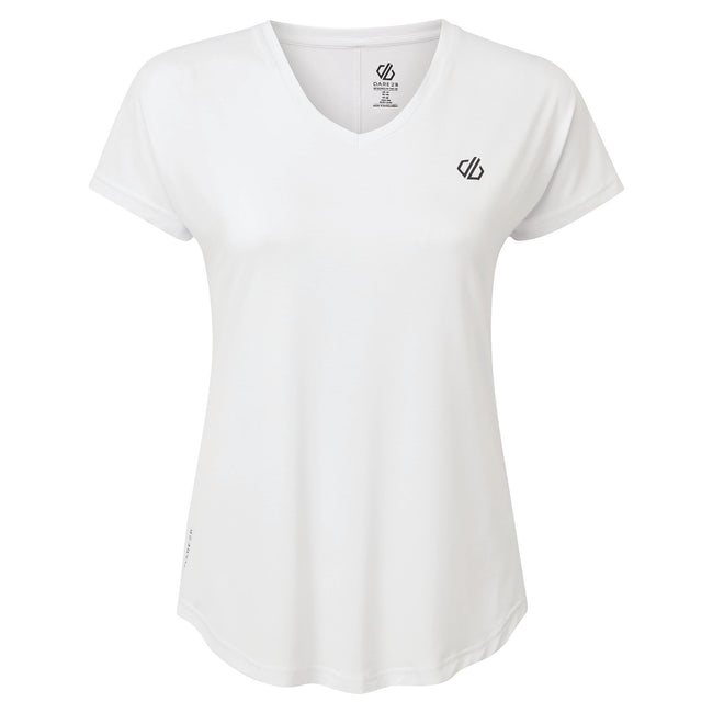 White - Front - Dare 2B Womens-Ladies Active T-Shirt
