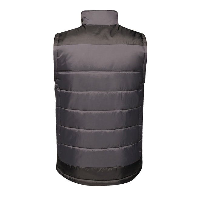 Seal Gray-Black - Back - Regatta Mens Uproar Softshell Jacket