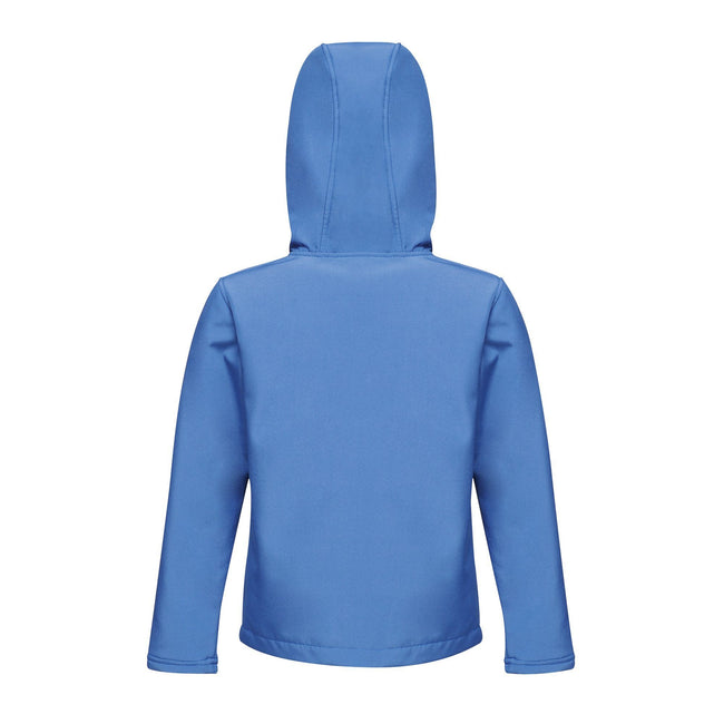 Royal Blue - Back - Regatta Childrens-Kids Octagon Softshell Jacket