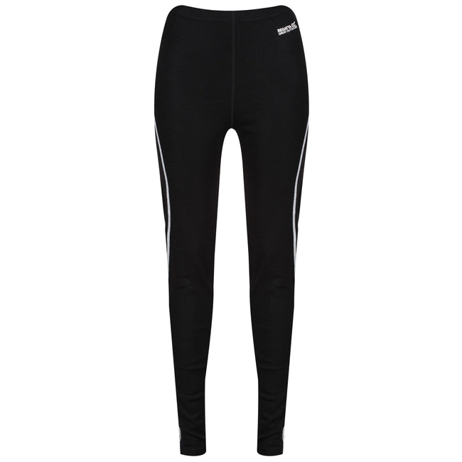 Black - Front - Regatta Womens-Ladies Zimba Base Layer Leggings