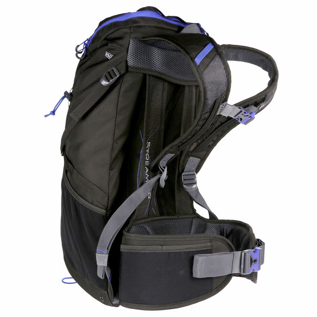 Black-Surfspray Blue - Back - Regatta Blackfell III 9gal Rucksack