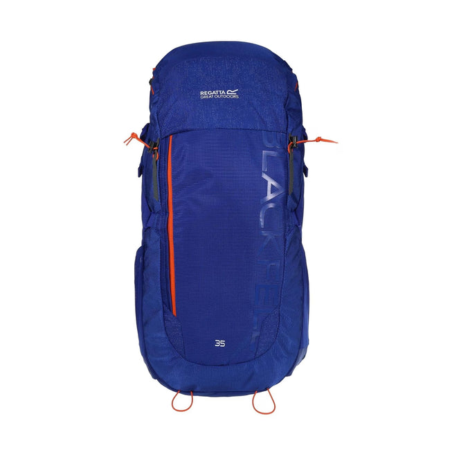 Surfspray Blue-Blaze Orange - Front - Regatta Blackfell III 9gal Rucksack