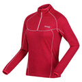 Berry Pink - Side - Regatta Womens-Ladies Yonder Fleece Top