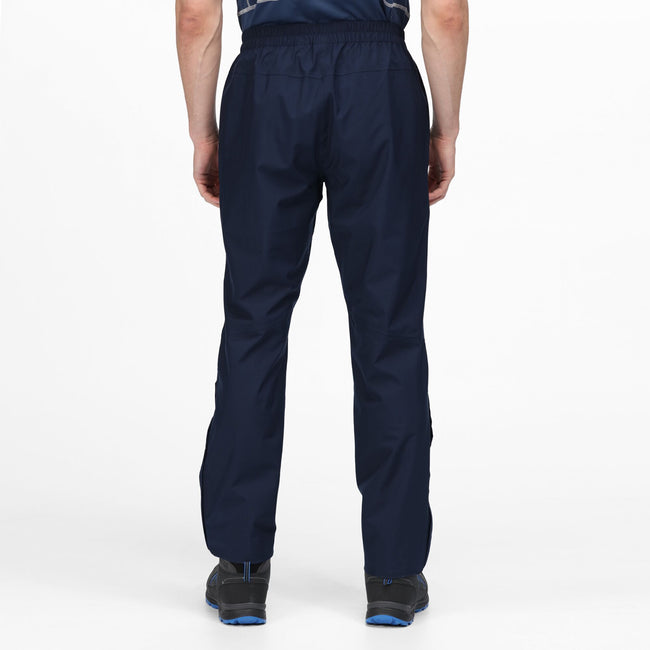 Navy - Side - Regatta Mens Highton Stretch Overpants