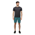 Pacific Green - Back - Regatta Mens Leesville II Walking Shorts