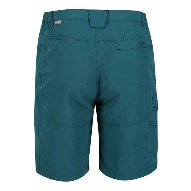 Pacific Green - Pack Shot - Regatta Mens Leesville II Walking Shorts