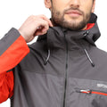 Rhino-Cajun Orange - Pack Shot - Regatta Mens Highton Stretch Waterproof Jacket