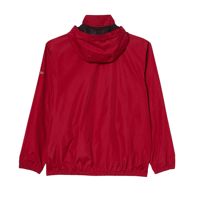 Red - Back - Regatta Mens Ladomir Lightweight Waterproof Jacket