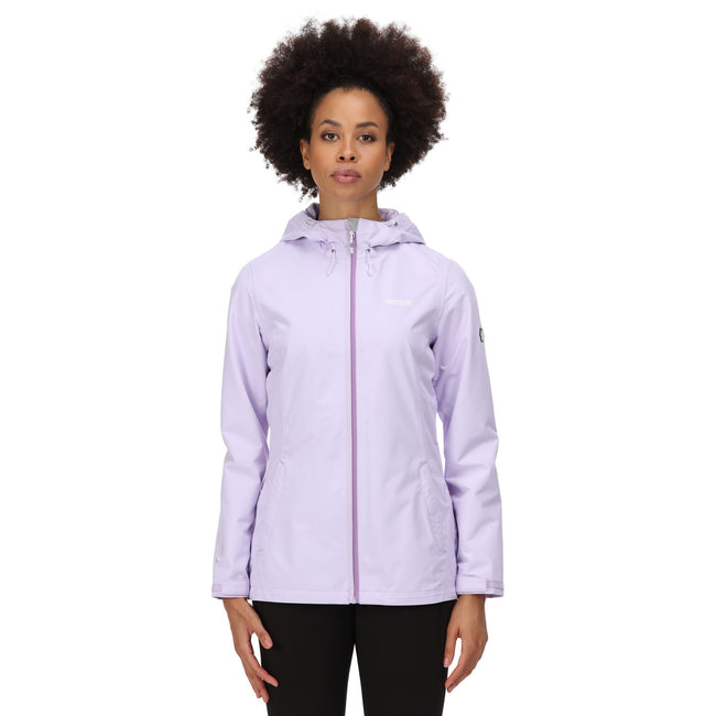 Pastel Lilac - Lifestyle - Regatta Womens-Ladies Hamara III Waterproof Jacket