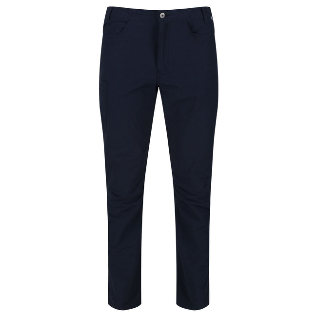 Navy - Front - Regatta Mens Delgado Pants