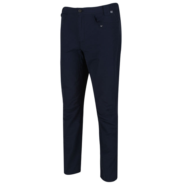 Navy - Pack Shot - Regatta Mens Delgado Pants