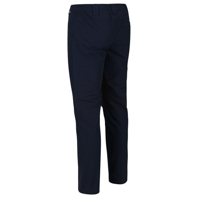 Navy - Close up - Regatta Mens Delgado Pants