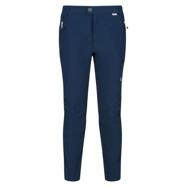 Moonlight Denim - Front - Regatta Mens Highton Multi Pocket Walking Pants