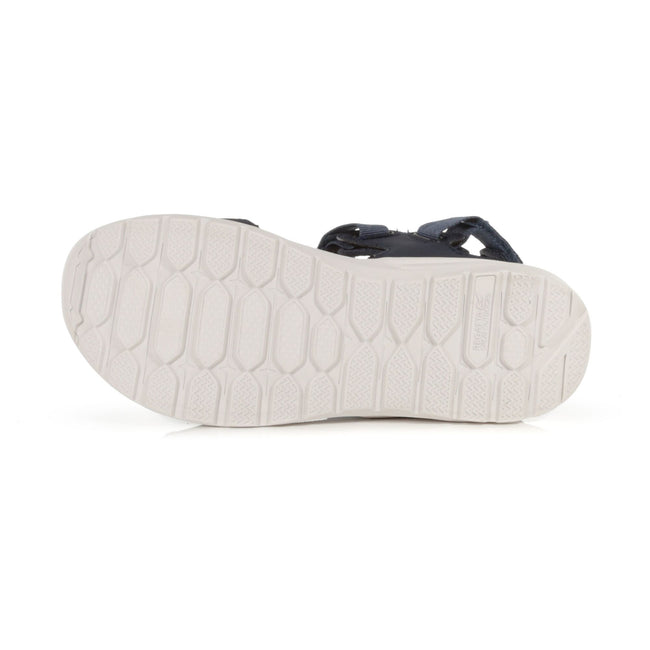 Dark Denim-Navy - Back - Regatta Mens Marine Web Sandals
