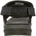 Black - Side - Regatta Mens Marine Web Sandals