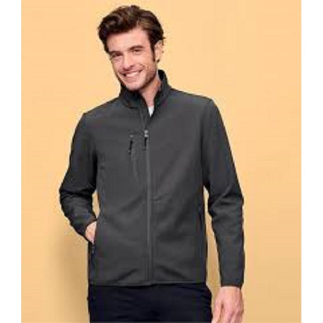 Seal Gray - Back - Regatta Mens Honesty Made Recycled Softshell Jacket