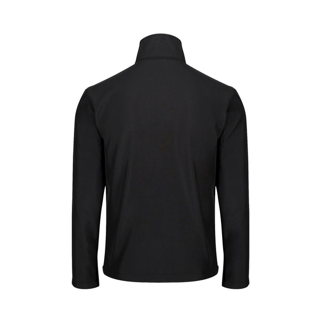 Black - Side - Regatta Mens Honesty Made Recycled Softshell Jacket