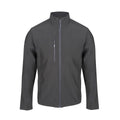 Seal Gray - Front - Regatta Mens Honesty Made Recycled Softshell Jacket