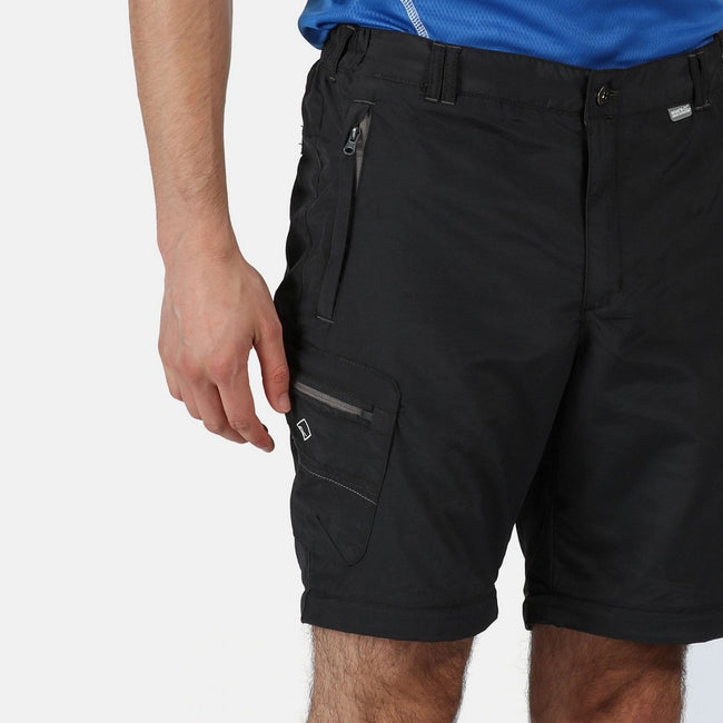 Ash - Lifestyle - Regatta Mens Leesville II Zip Off Pants