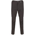 Hawthorn Brown - Front - Regatta Mens Leesville II Zip Off Pants