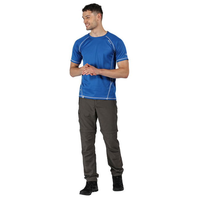 Hawthorn Brown - Back - Regatta Mens Leesville II Zip Off Pants