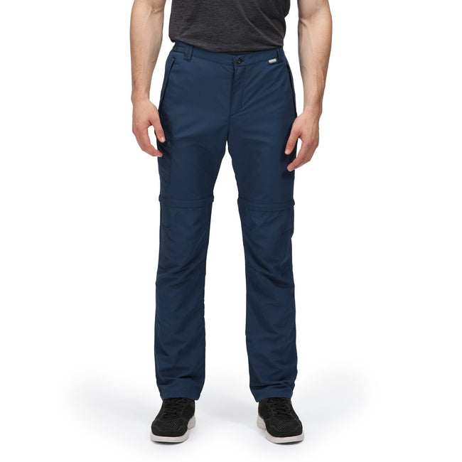 Moonlight Denim - Back - Regatta Mens Leesville II Zip Off Pants