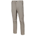 Parchment White - Close up - Regatta Mens Leesville II Zip Off Pants